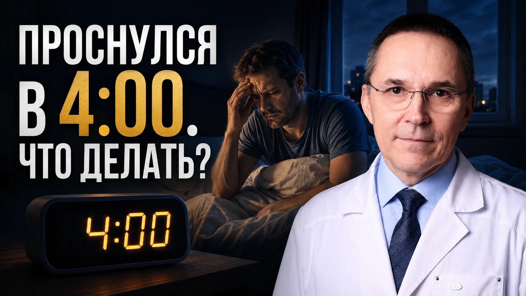 Просыпаетесь в 3–5 утра — и больше не можете уснуть?