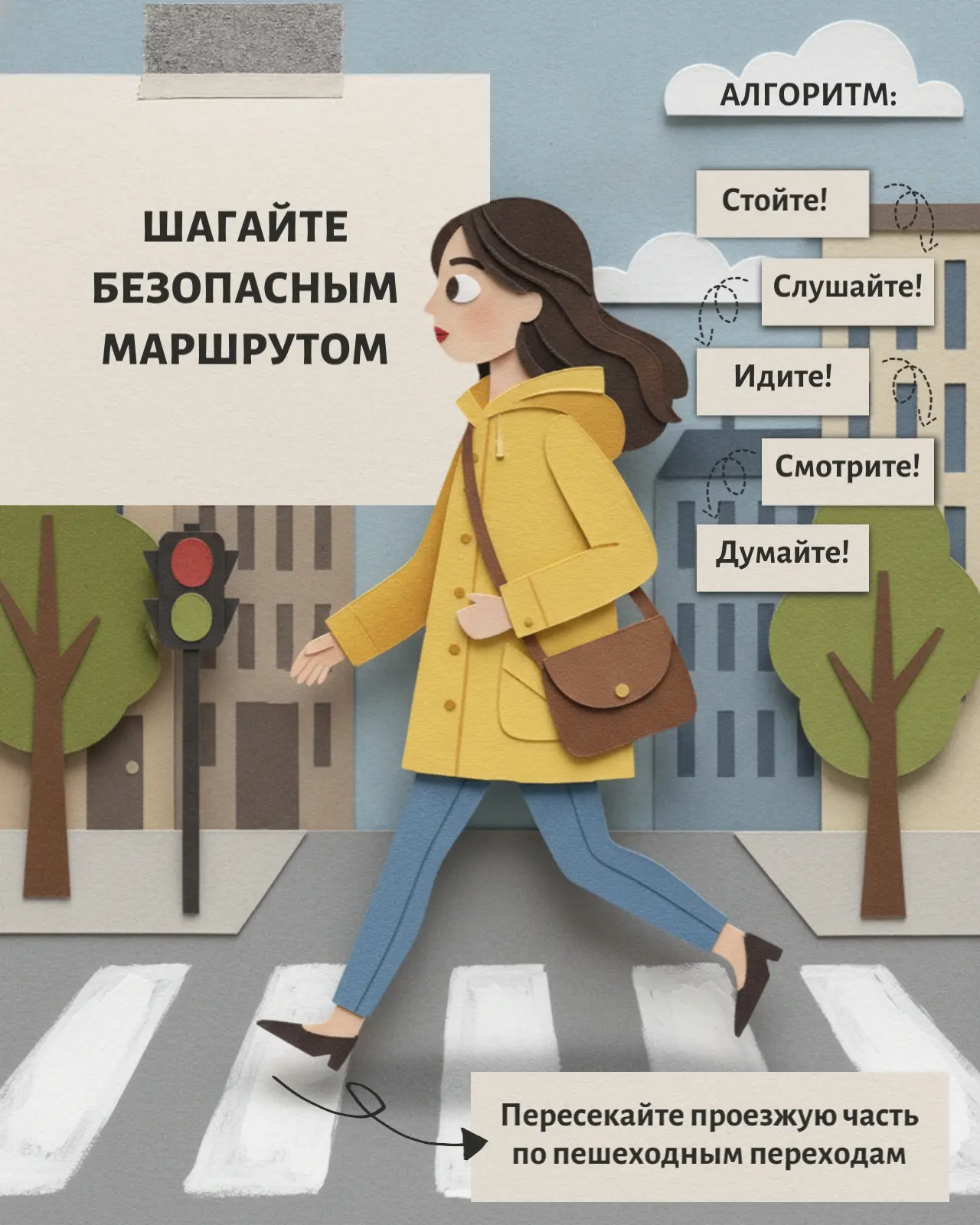 🚦 Безопасность на дороге начинается с вас!