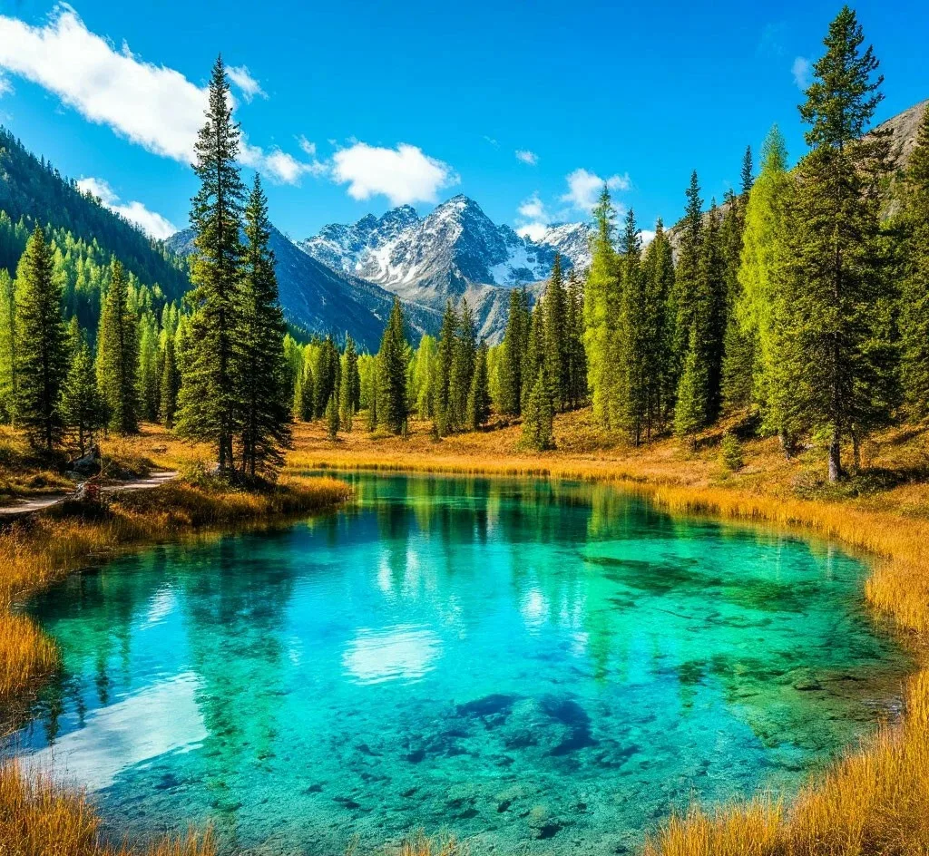 Бирюзовое чудо Алтая 🏞️