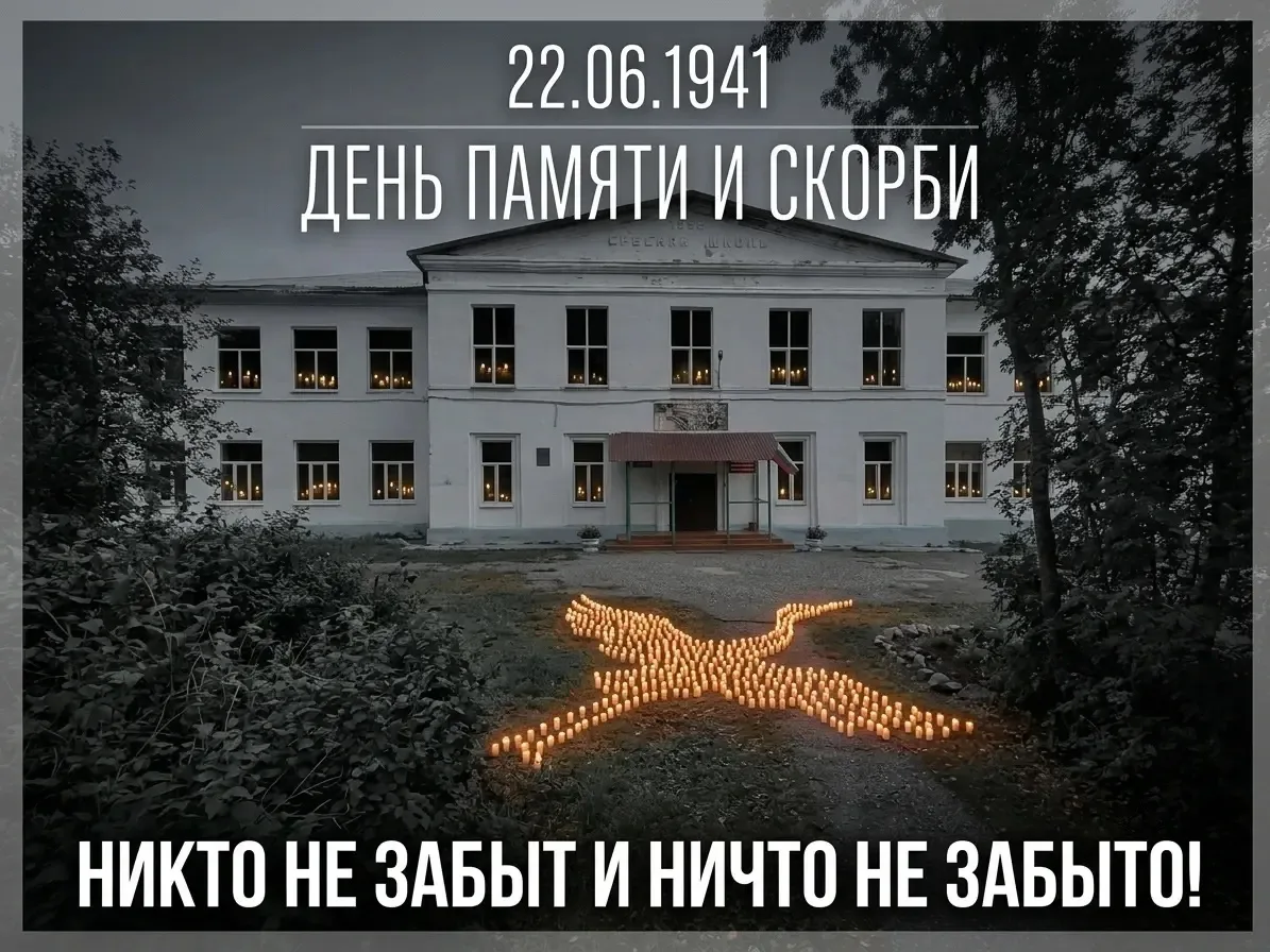День памяти и скорби🕯

22 июня 1941 года! В этот день началась Великая Отечественная война, унёсшая