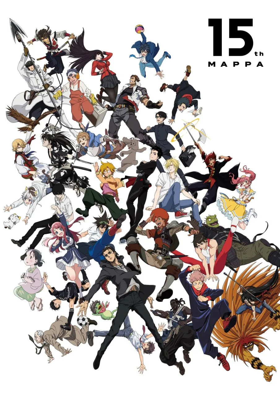 🎉Новый постер в честь 15-летия студии MAPPA

Подпишись❤️