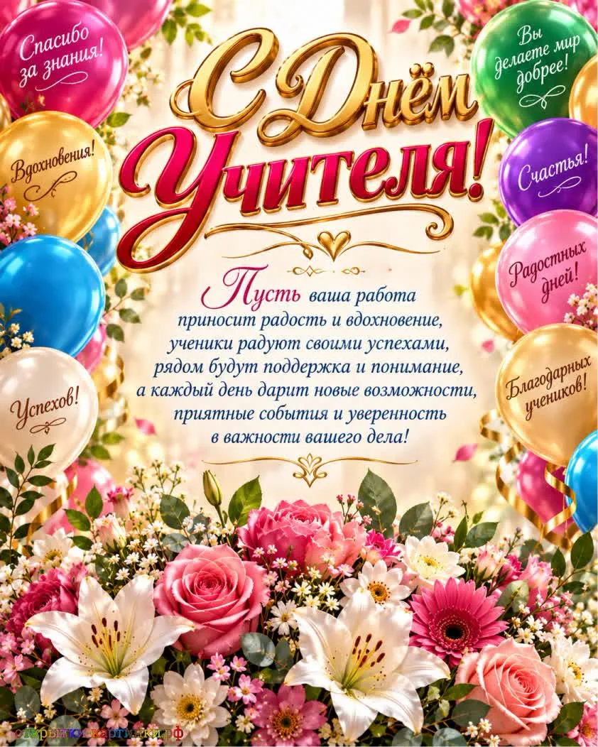 Дорогие учителя!