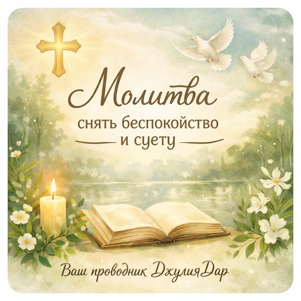 🙏Иногда душа и голова словно не могут остановиться:
