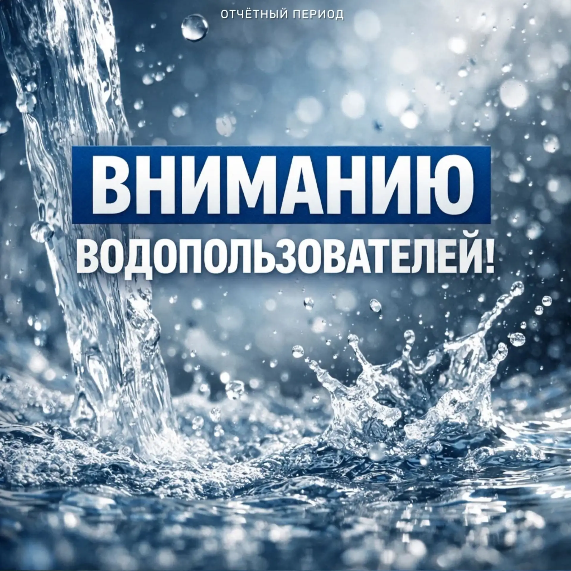 Уважаемые водопользователи!