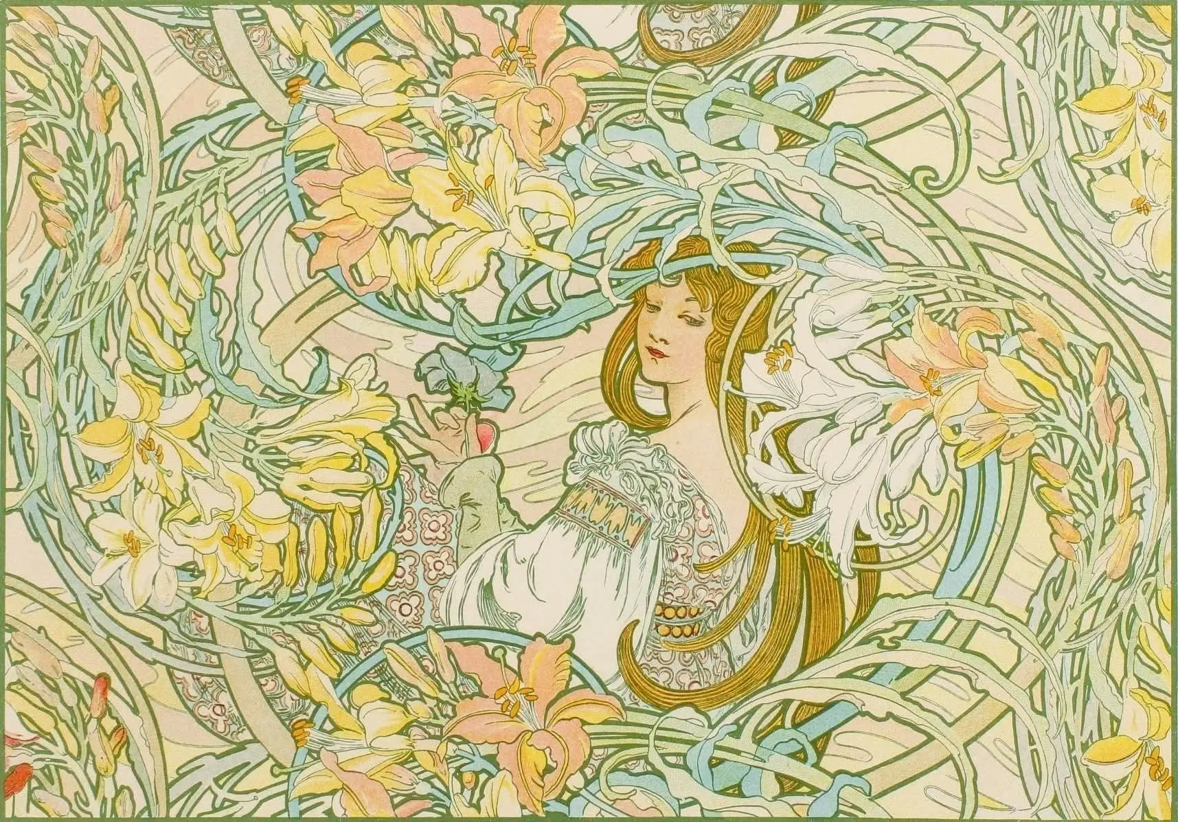 «Язык цветов», 1900 г.