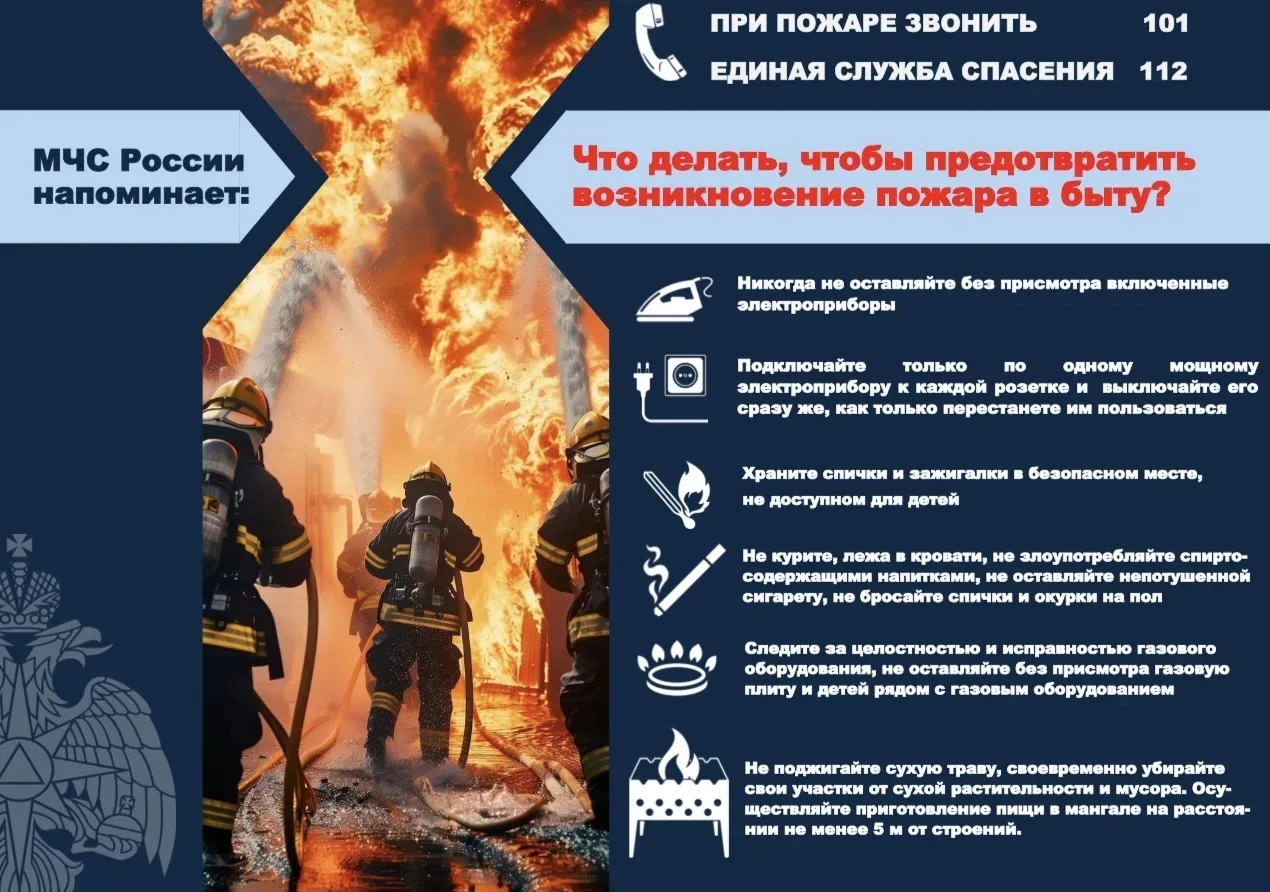 ‼️ МЧС России напоминает
