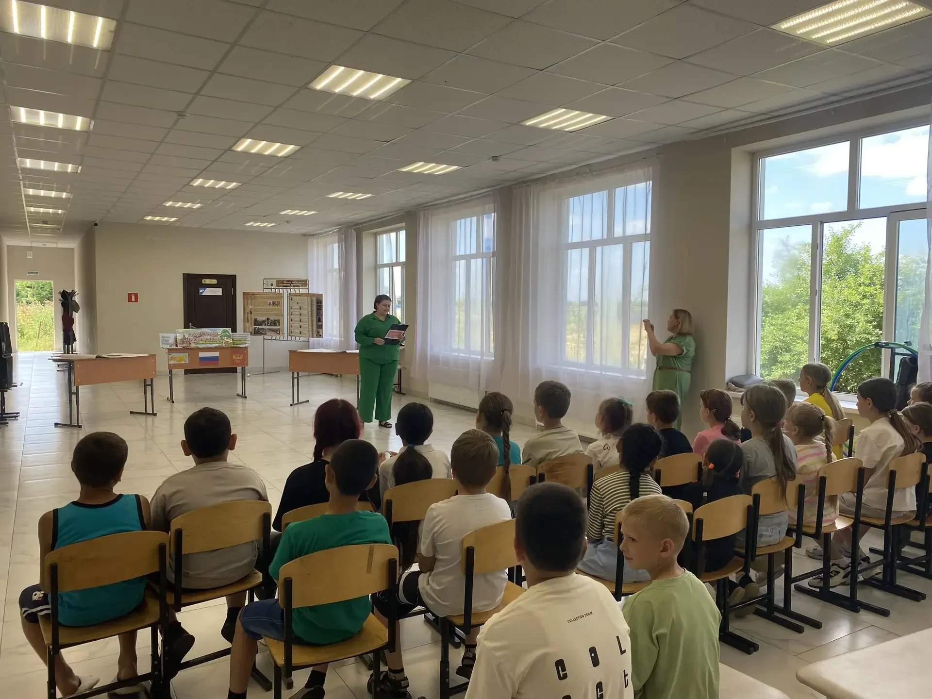 12 июня 2026 года, в нашем пришкольном лагере "Буратино" царила атмосфера патриотизма и гордости, ве