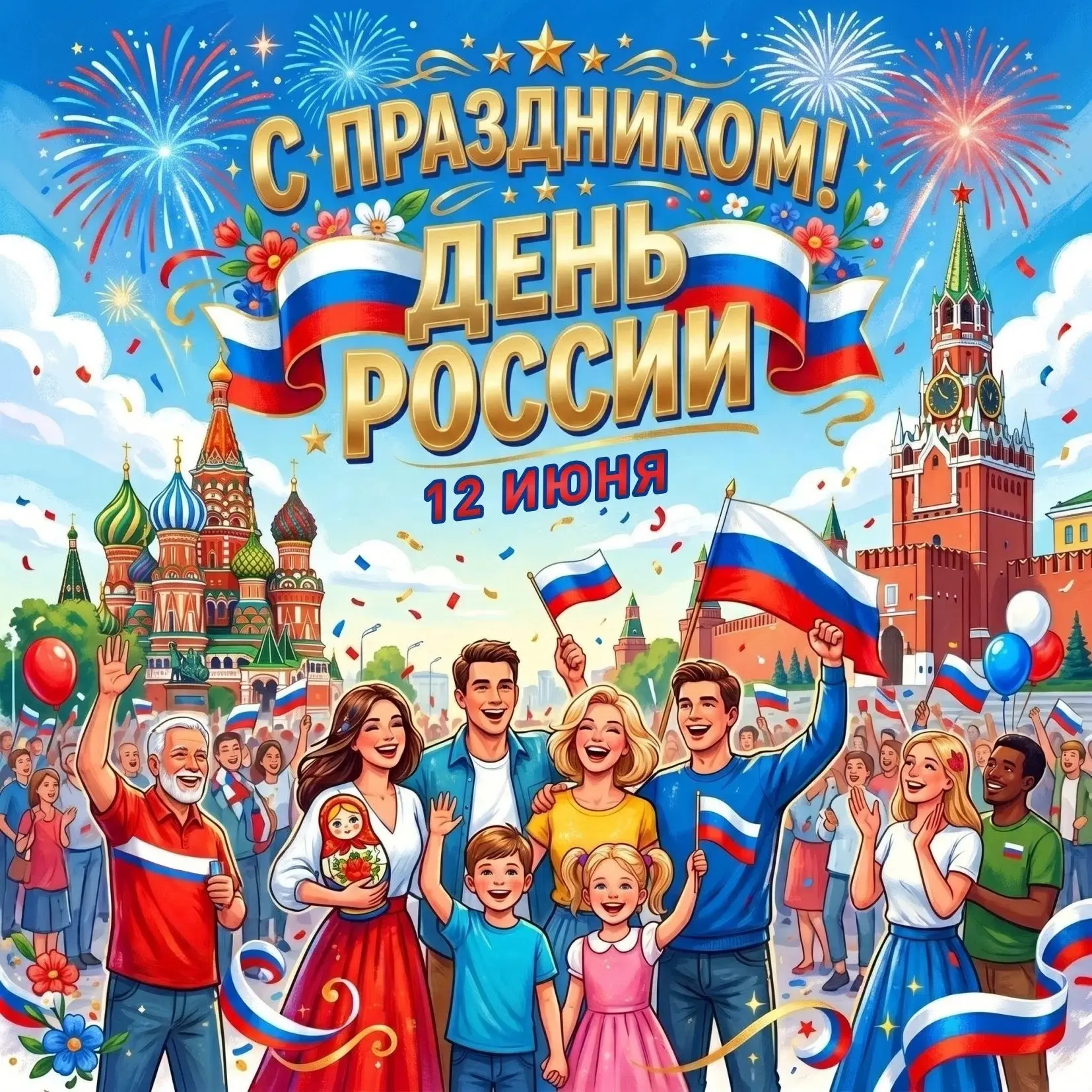 🇷🇺 С Днём России!

Дорогие друзья!

Поздравляем вас с одним из самых важных государственных праздн