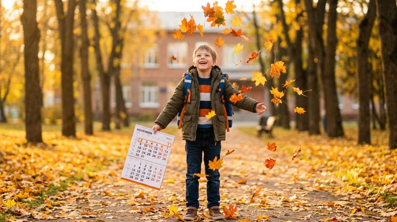 🍁📚 Воронежских школьников ждут рекордно длинные осенние каникулы