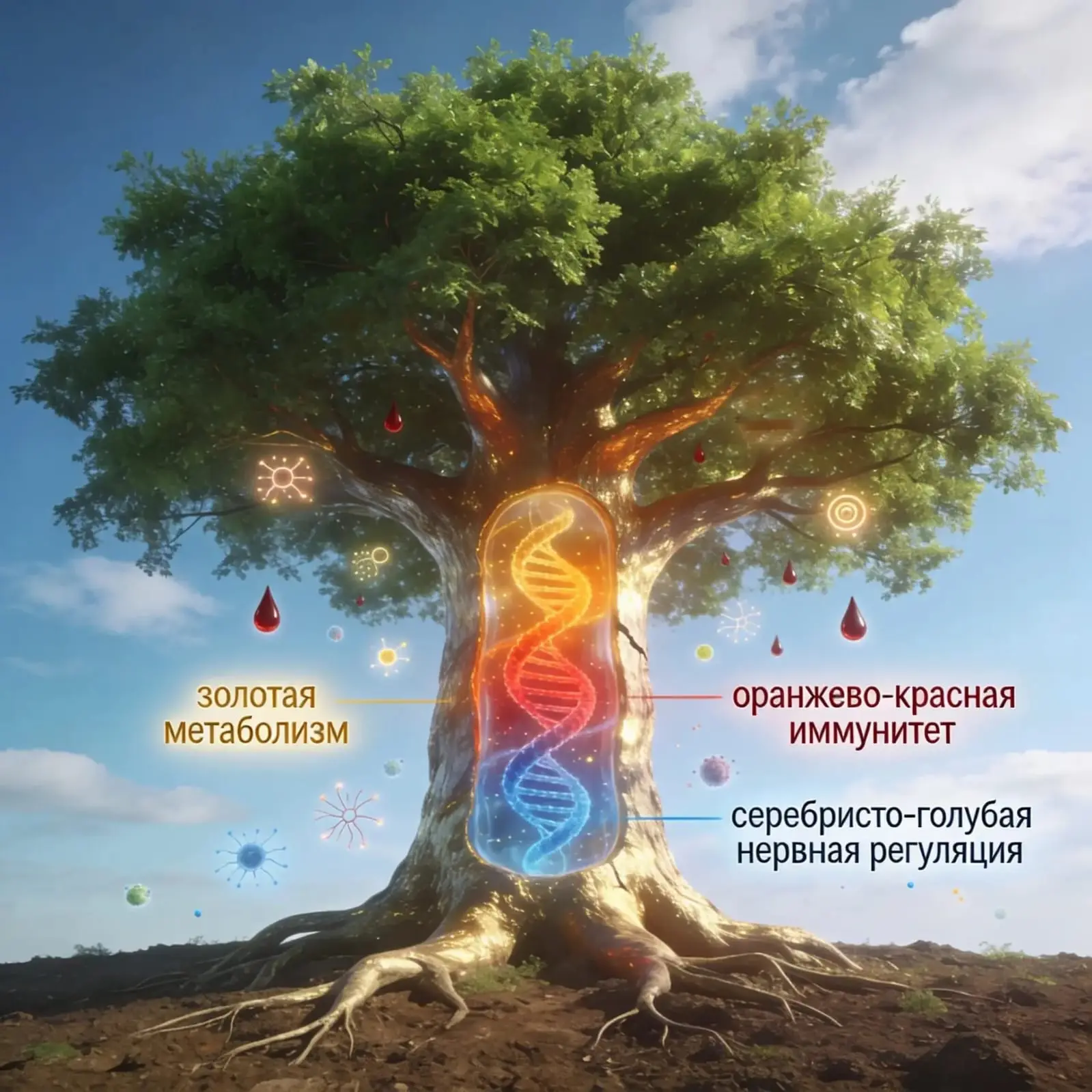 СТВОЛ ДЕРЕВА: КЛЮЧЕВЫЕ СИСТЕМЫ, КОТОРЫЕ ДЕРЖАТ ВАШЕ ЗДОРОВЬЕ