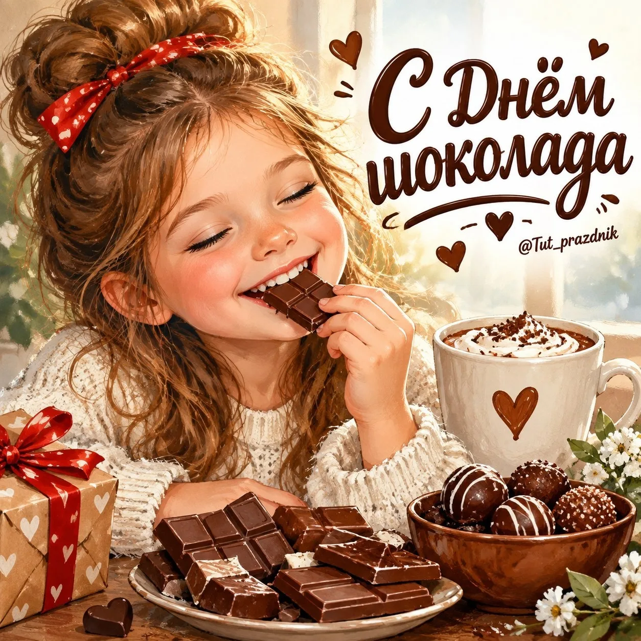 🍫✨ 13 сентября — Международный день шоколада 🍫