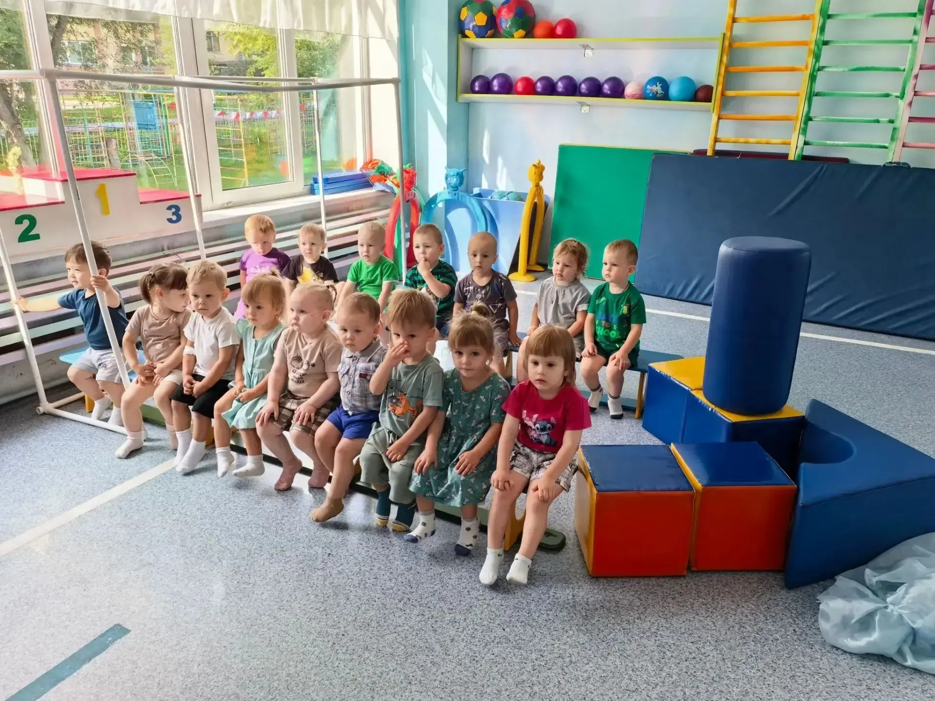 ✅Сегодня в группе "Малышок" прошло физкультурное занятие "Морское путешествие". Малыши ...