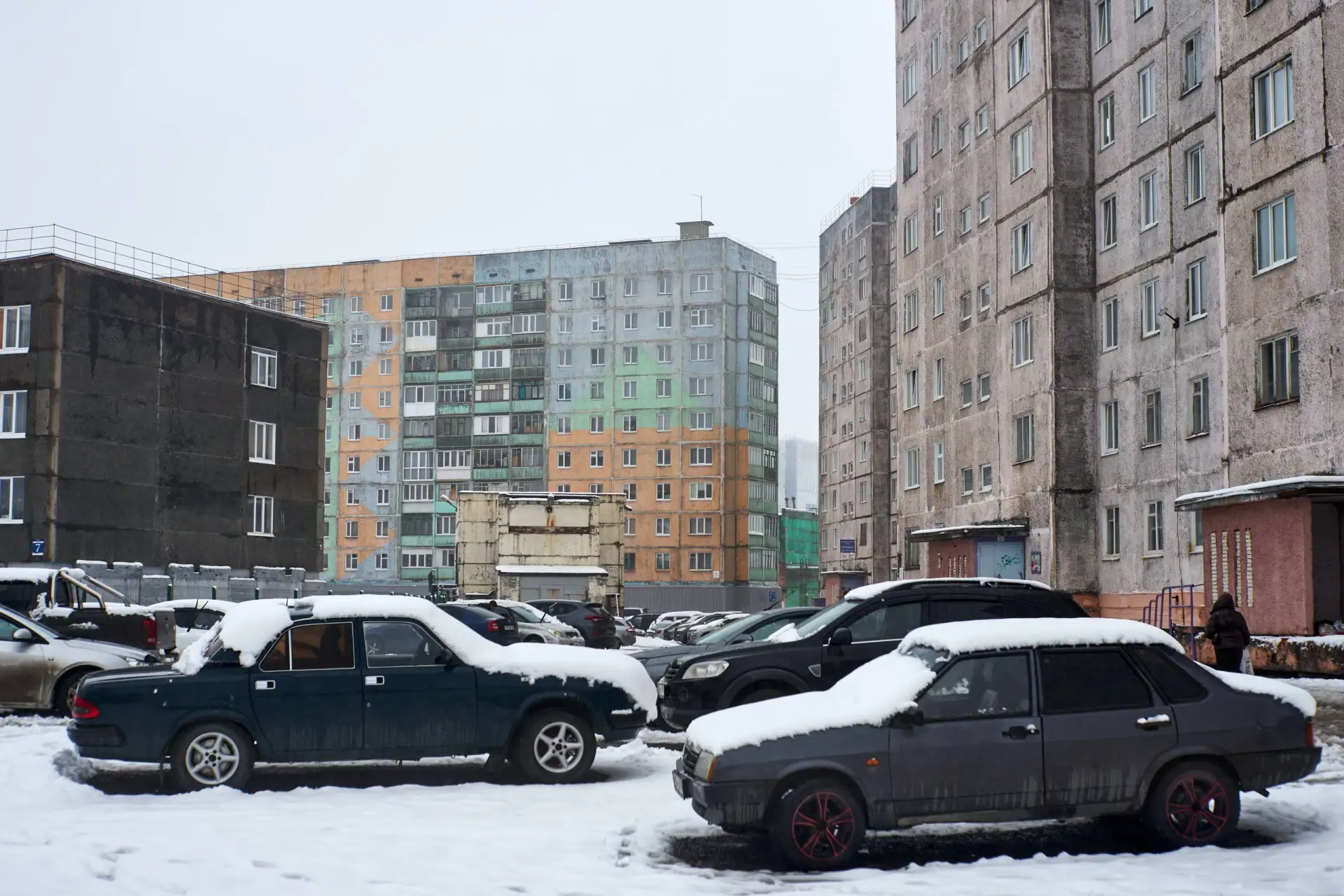Накануне в Талнахе выпал первый снег ❄️
