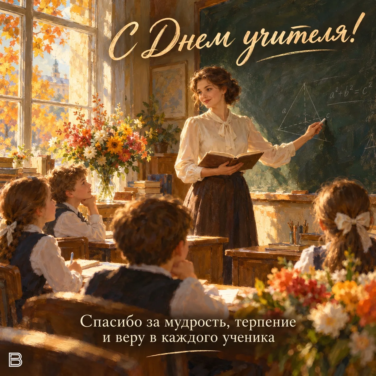 С днём Учителя!