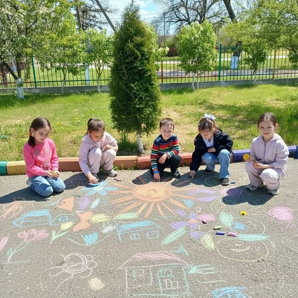 🖍️Веселые мелки 🖍️