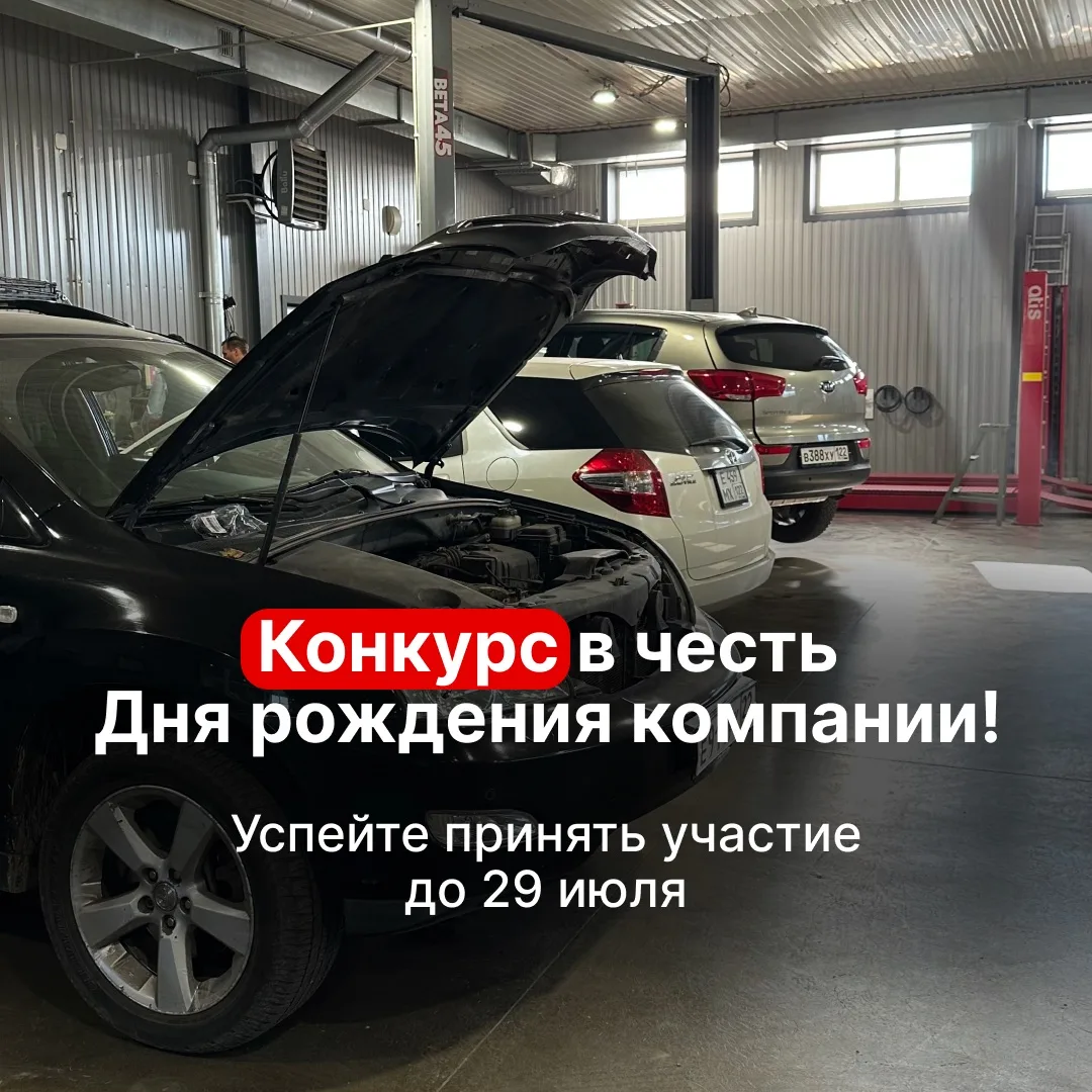 8 дней до конца конкурса в честь нашего Дня рождения!