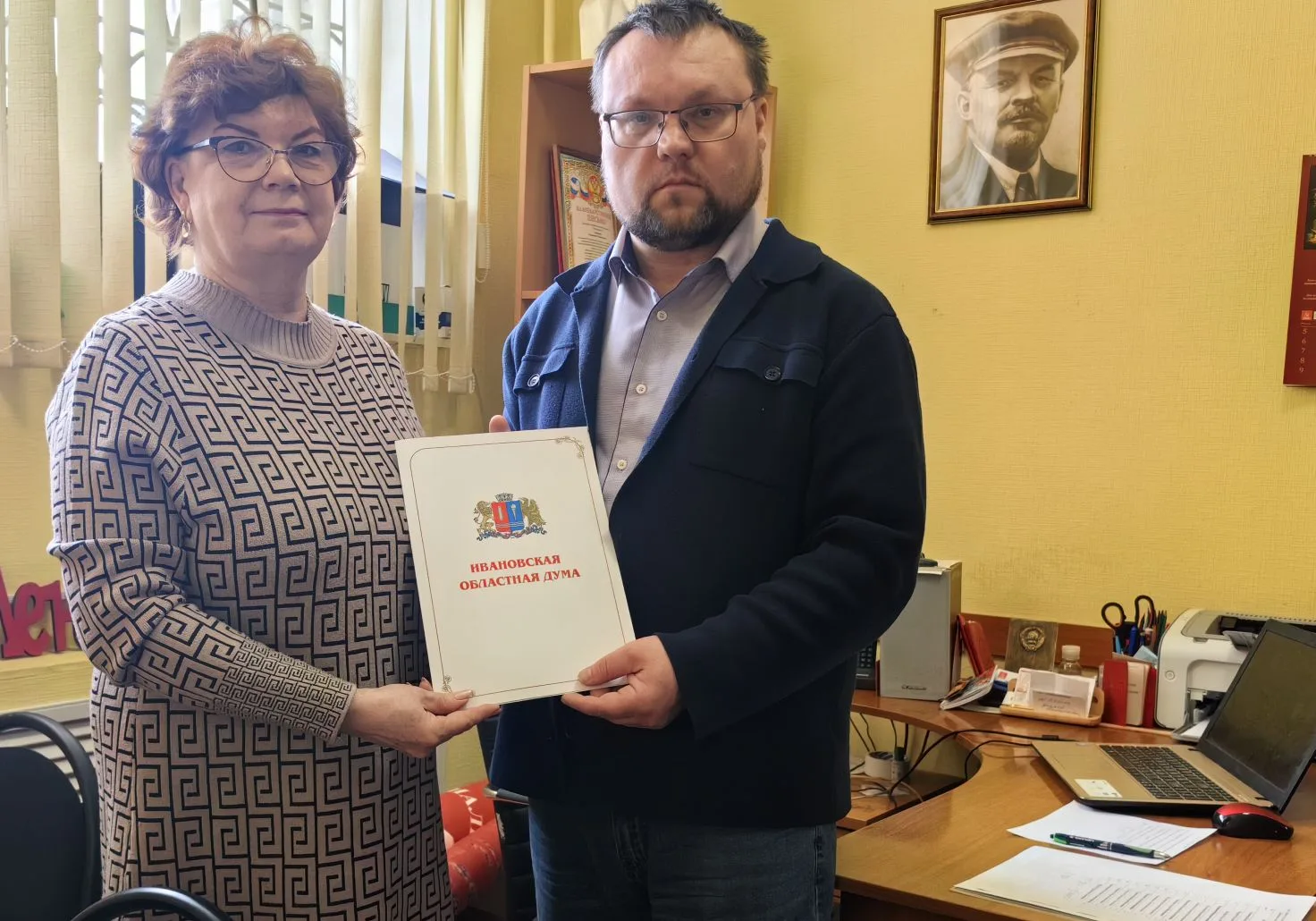 🌼В первый день весны  1 марта, состоялся  Пленум  Кинешемского горкома КПРФ. Главным в...