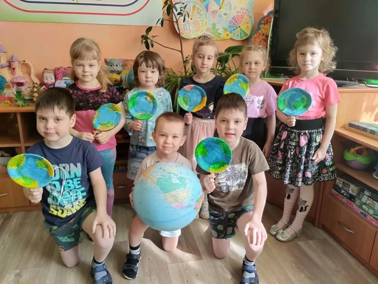🌍Сегодня в дошкольном отделении прошёл замечательный тематический день, посвящённый Дню Земли. Этот 