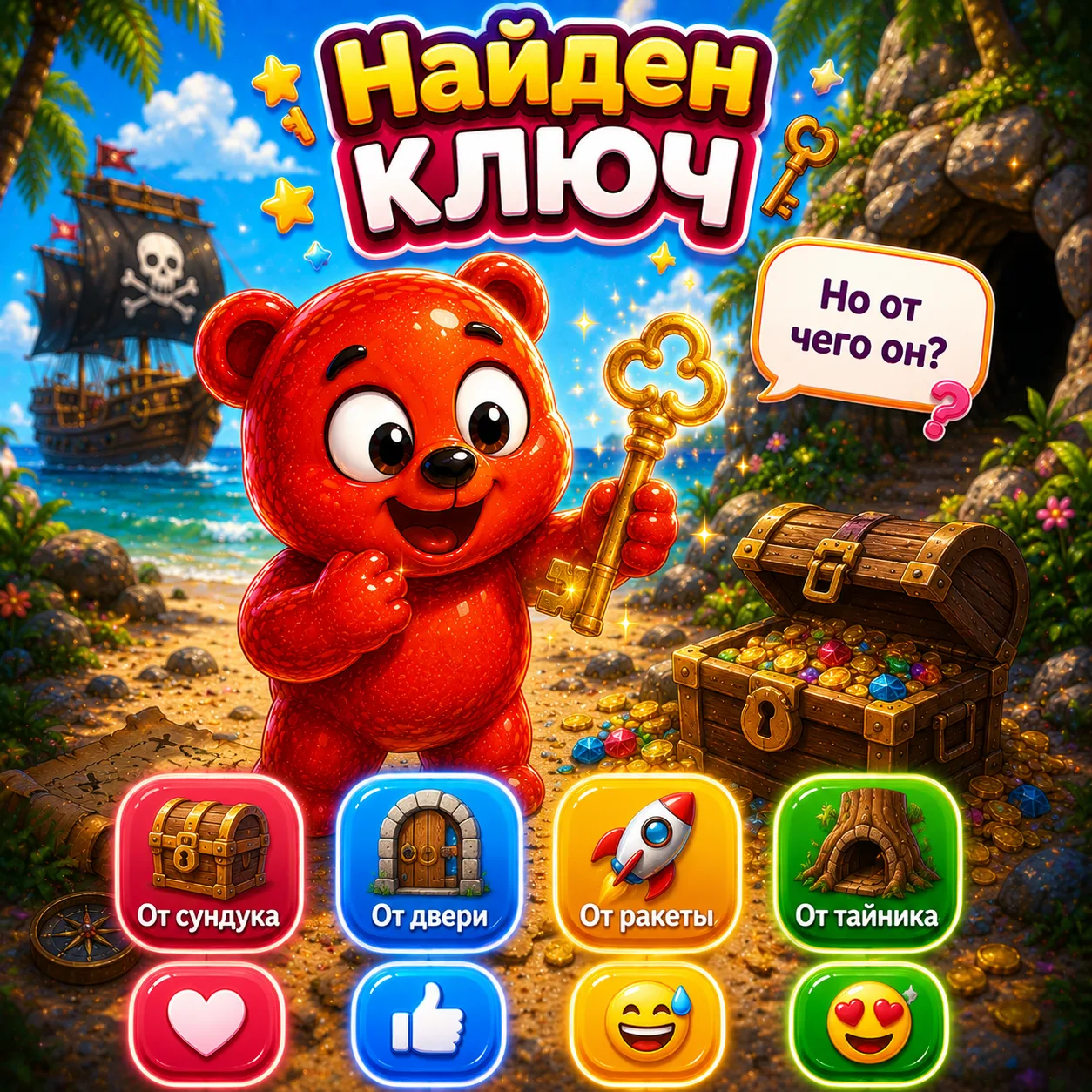 🗝🐻 Найден ключ