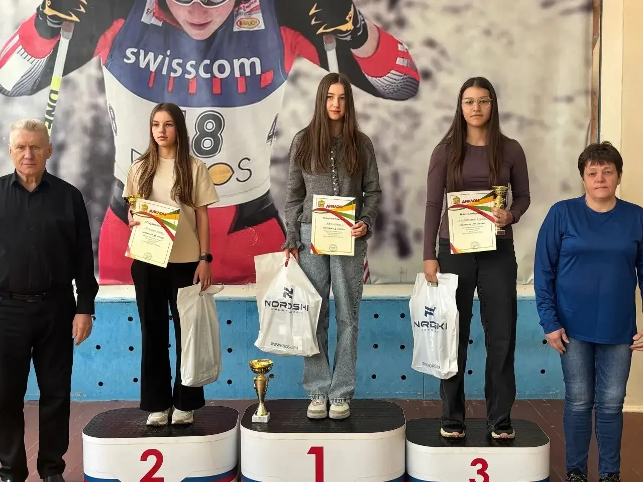 В г. Пенза на базе ДЮСШ 4 прошло подведение итогов лыжного сезона 2026 года. Юрина Кира...