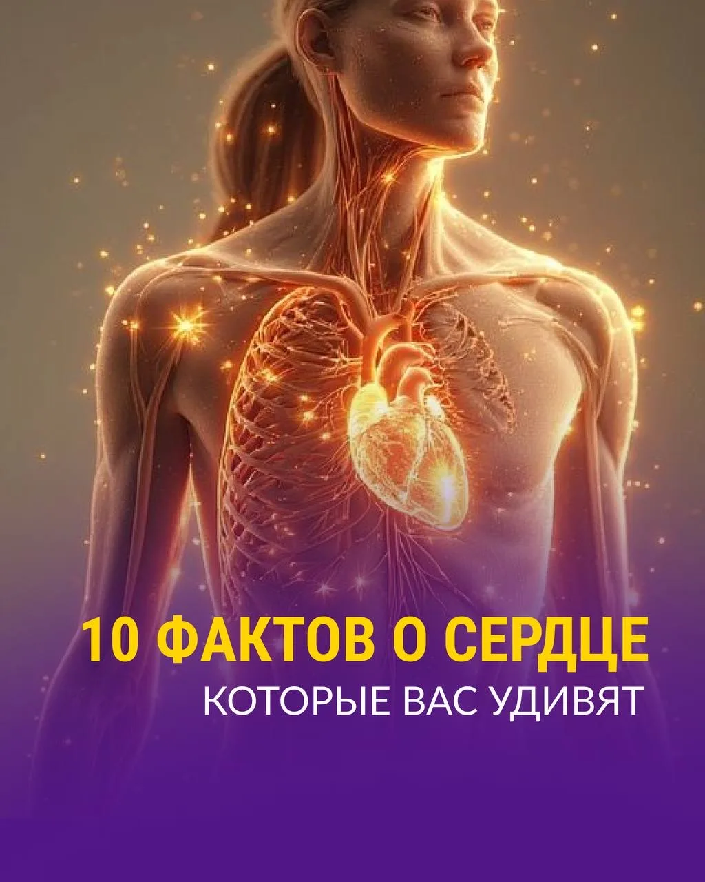 10 фактов о сердце, которые вас удивят  Ваше сердце — это не просто насос. Это удивительный орган, о