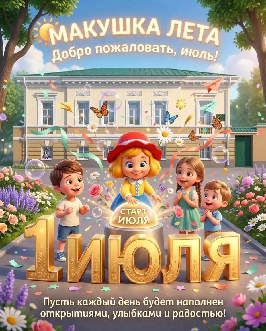 Июль пришёл! ☀️