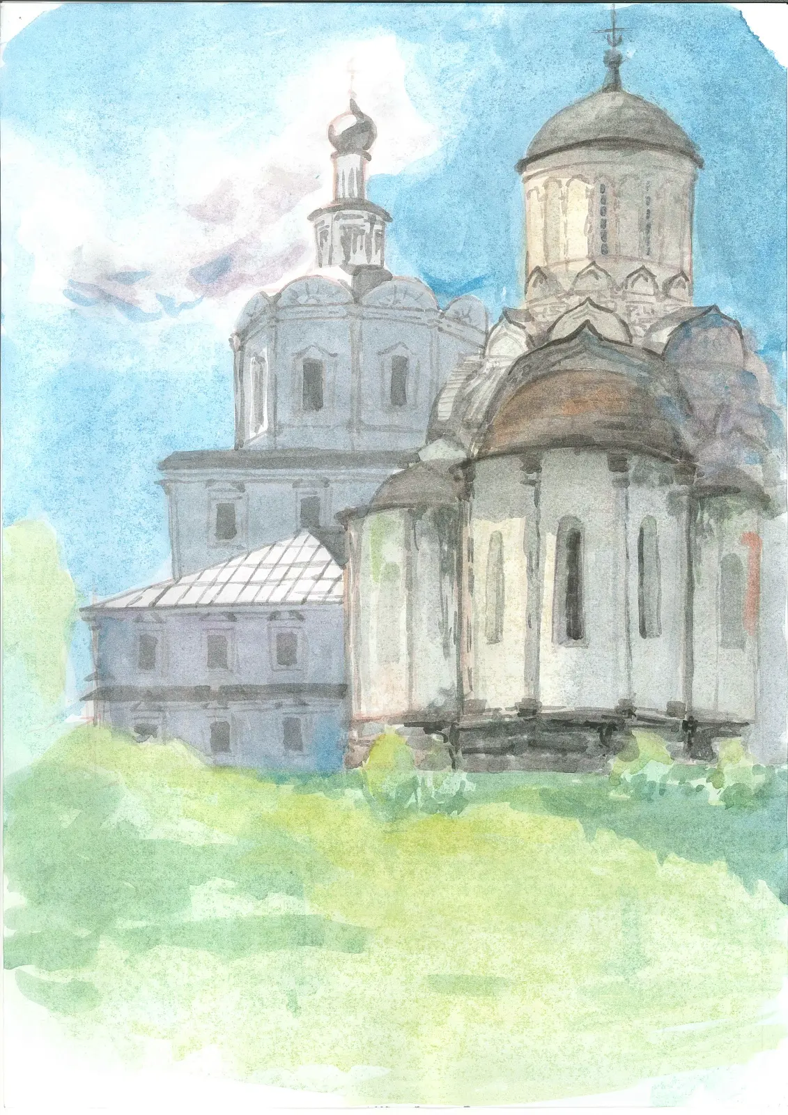 🎨 Воскресные пленэры в Музее имени Андрея Рублёва! 🎨