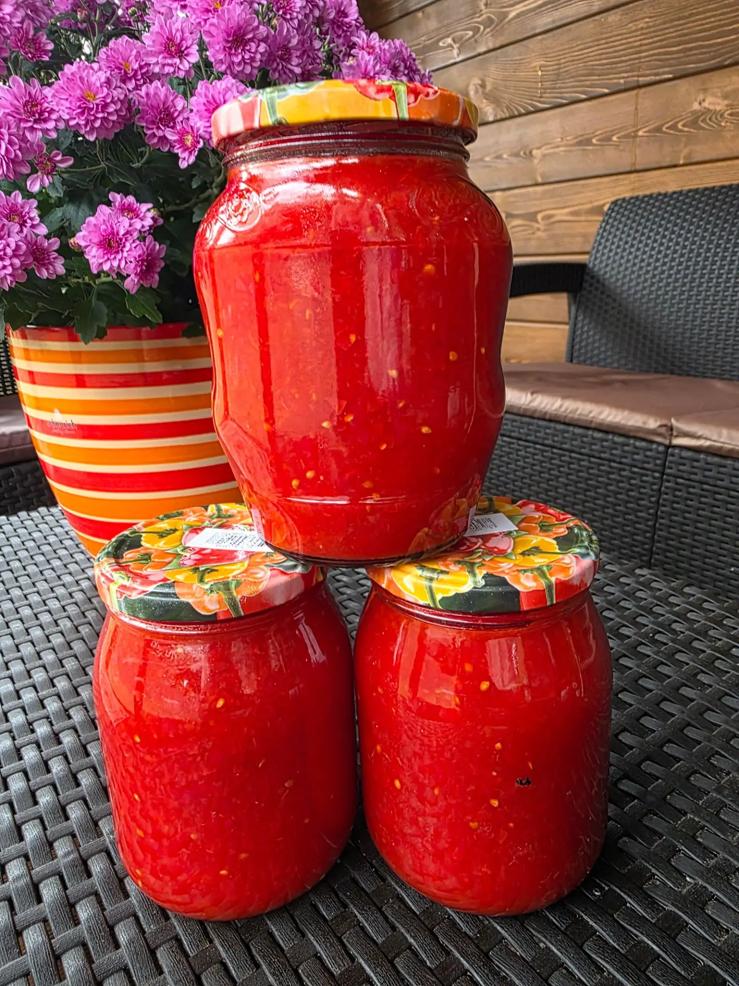 ПОМИДОРЫ + БОЛГ ПЕРЕЦ НА ЗИМУ БЕЗ СОЛИ/САХАРА И УКСУСА🍅🌶