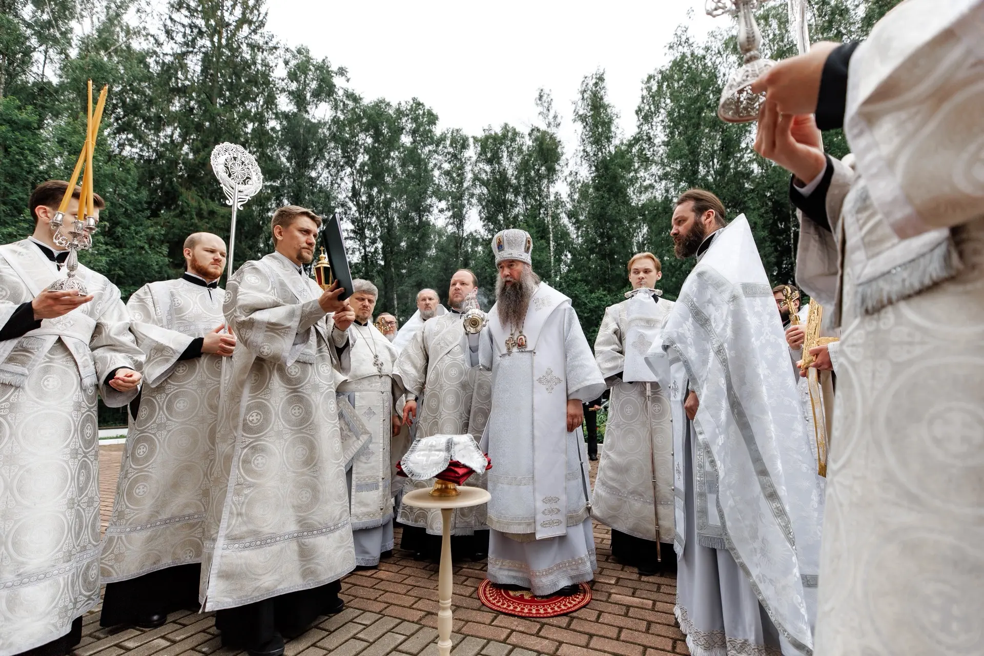 🙏 Сегодня в Дубне состоялось великое освящение храма Всех Святых в земле Российской просиявших. Чин