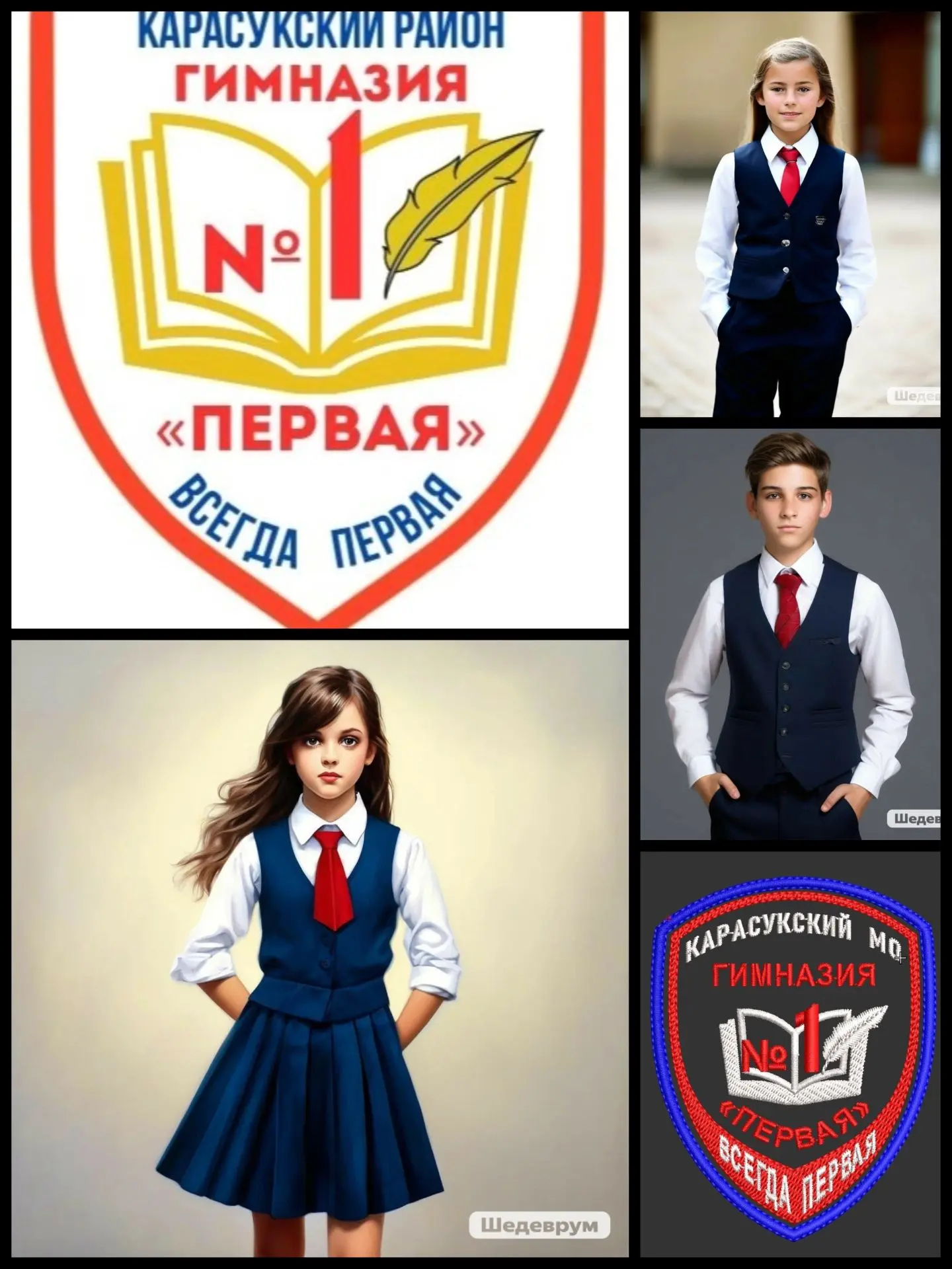 Школьная форма гимназии! 👩‍🎓👨‍🎓
