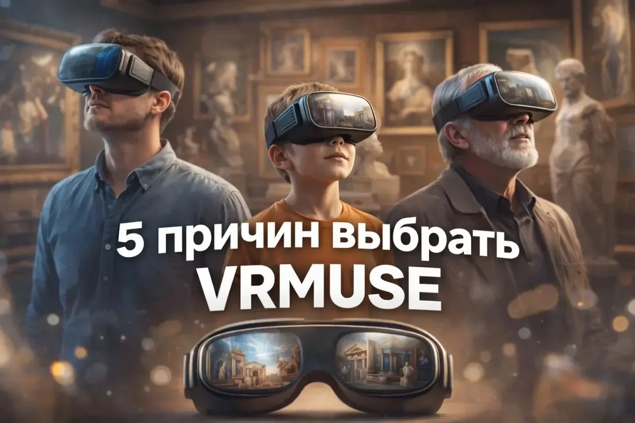 Создание VR-экспозиций для музеев и учреждений культуры — это не просто разработка техн...