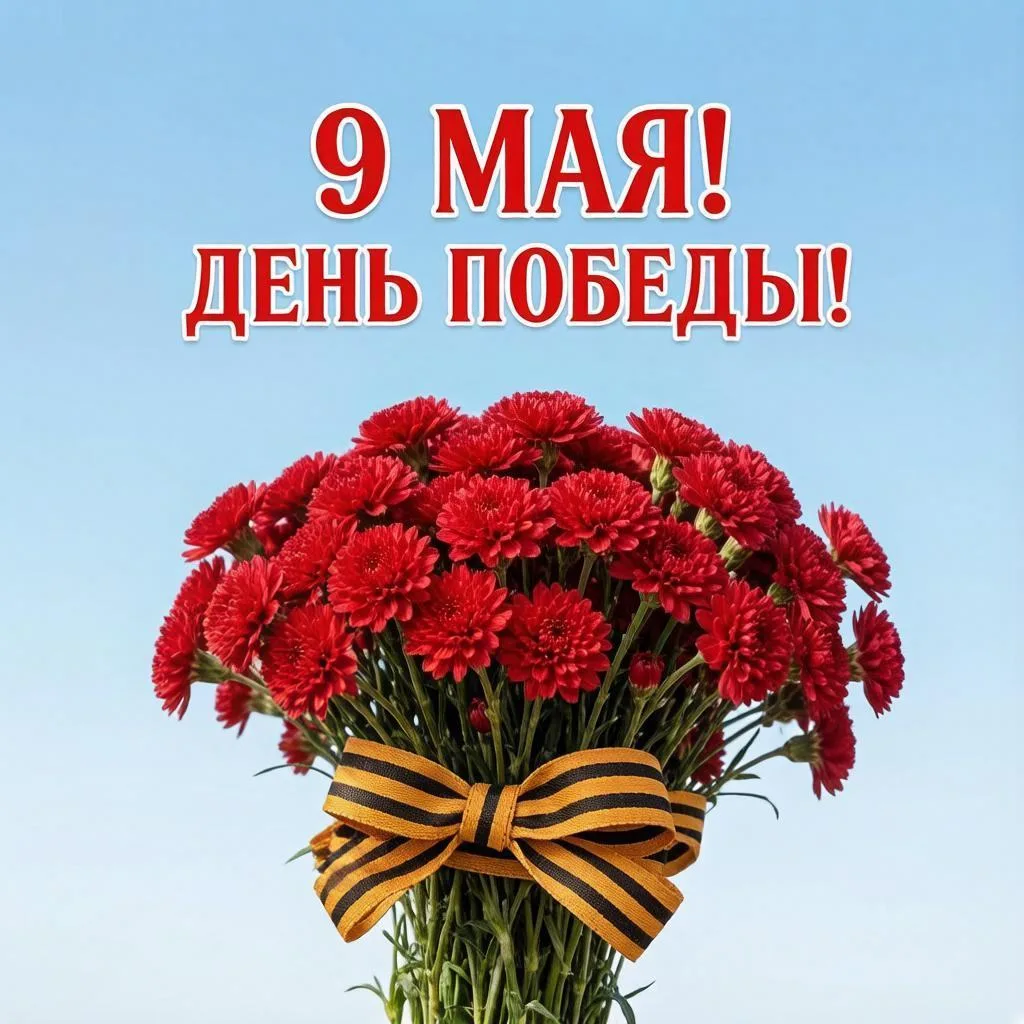 От всего сердца поздравляем с Днём Победы! Этот великий праздник напоминает нам о бессмертном подвиг