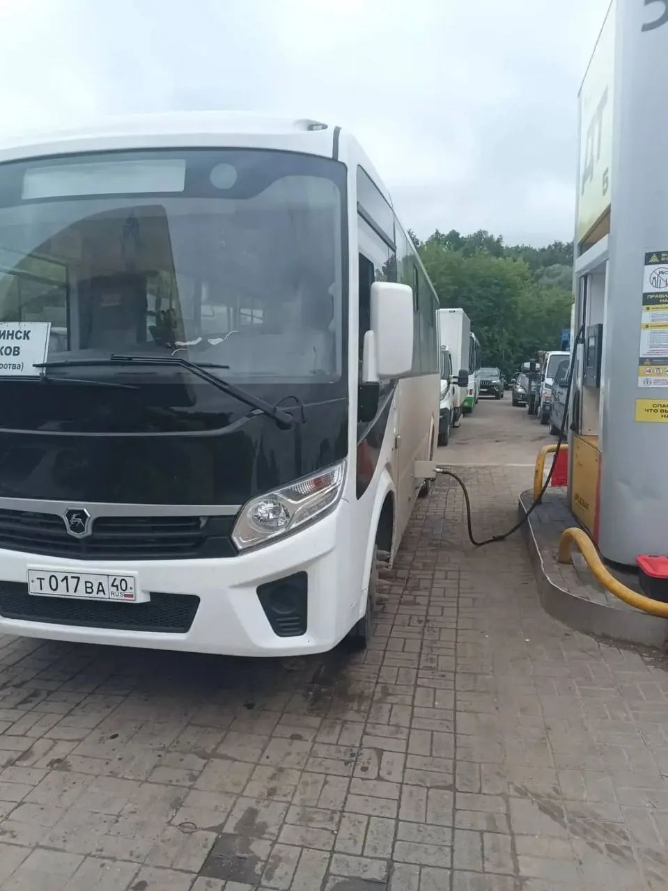 🚌 В Калужской области дефицит топлива не привел к отмене автобусов