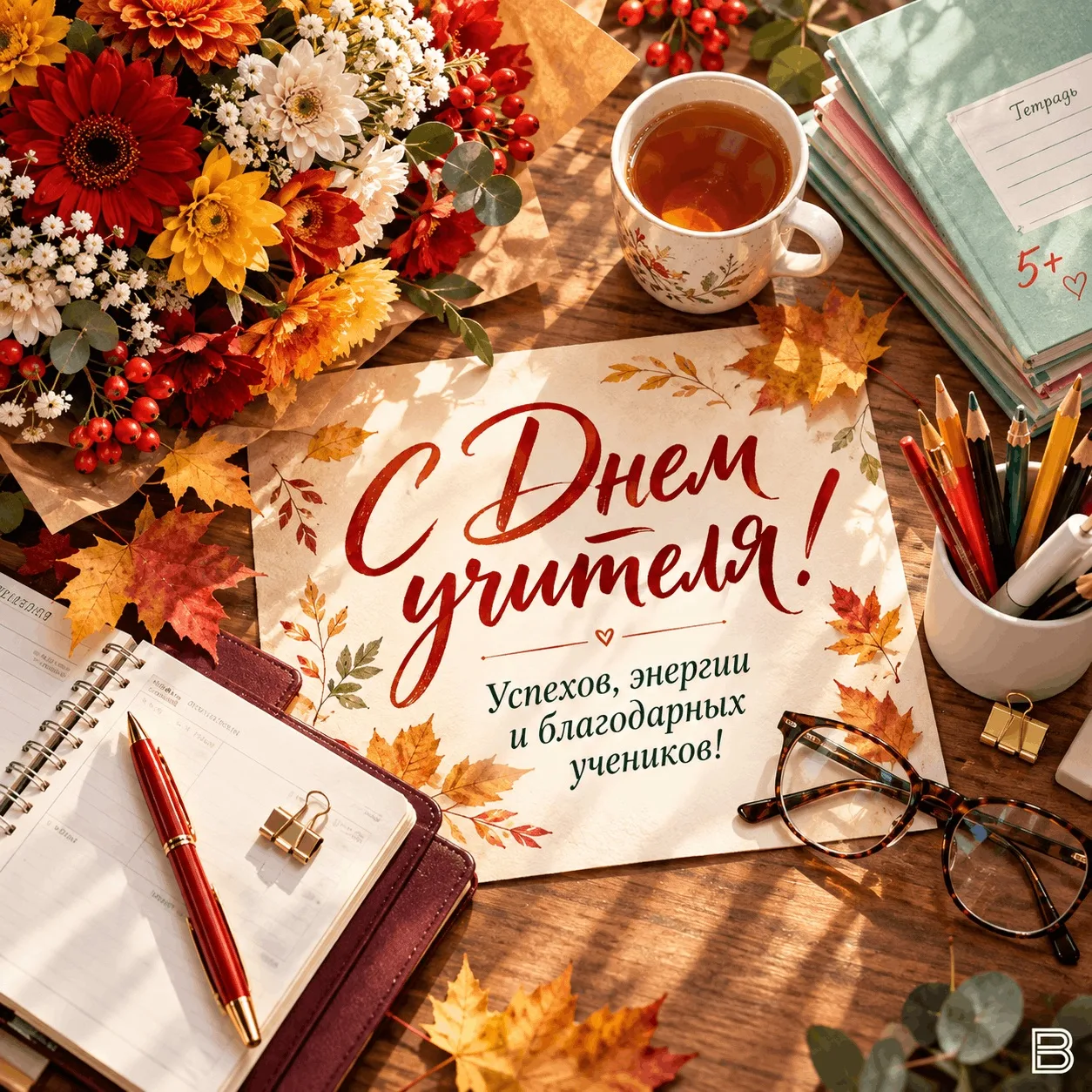 🍁 Учитель - это звучит гордо...