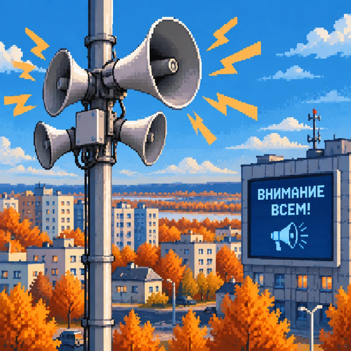 В Ноябрьске проверят сирены и систему оповещения
