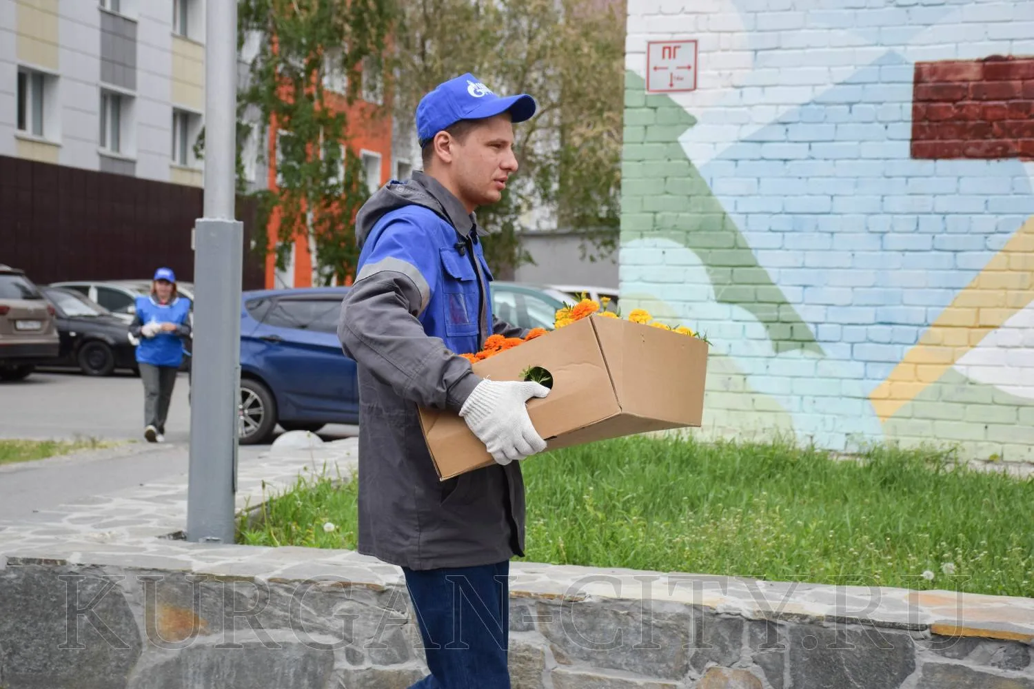 «Цветущая георгиевская лента» - под таким названием сегодня в Кургане прошла традиционная патриотиче