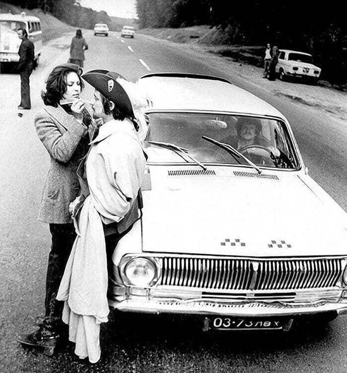 Фото со съёмочной площадки фильма «Д'Артаньян и три мушкетера». СССР, 1978 год