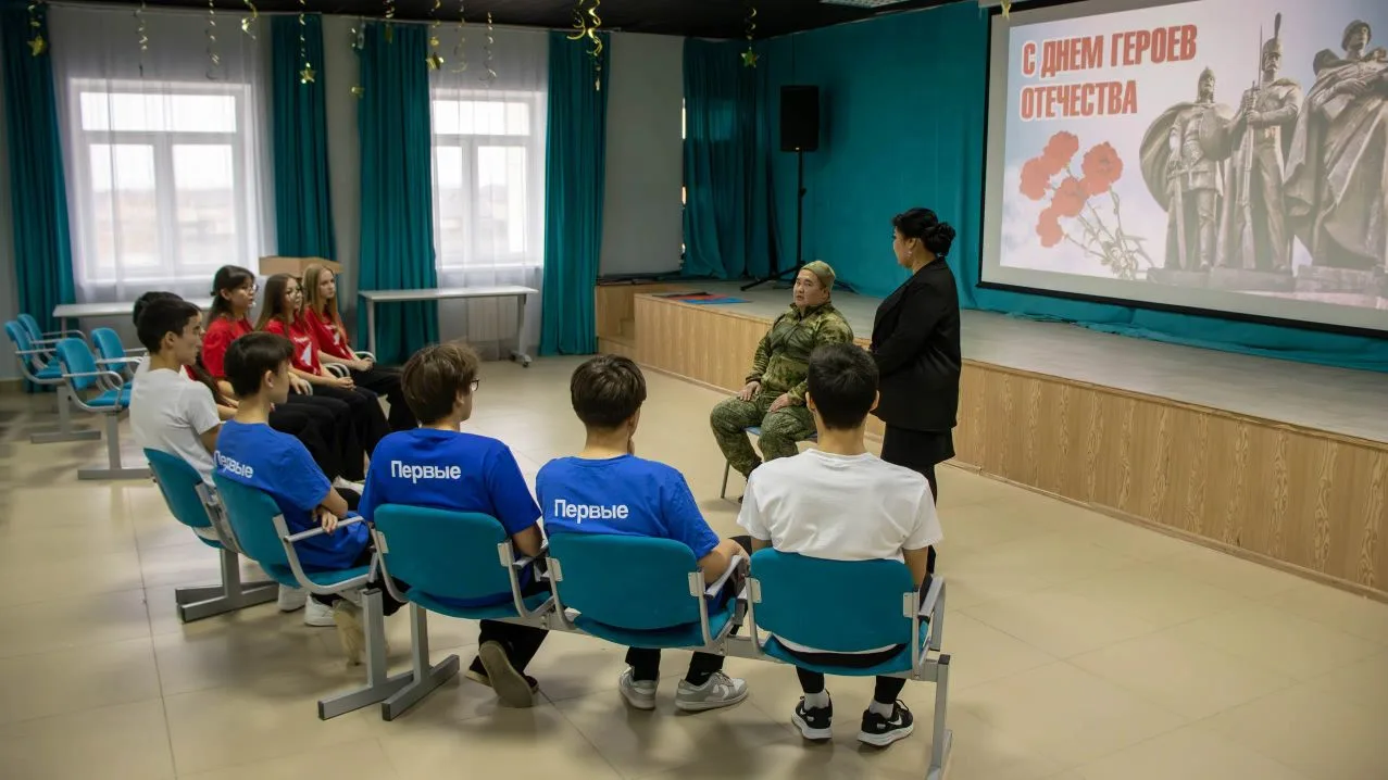 В рамках мероприятий от Движения Первых в нашей школе прошла акция«Классная встреча»! К активистам п