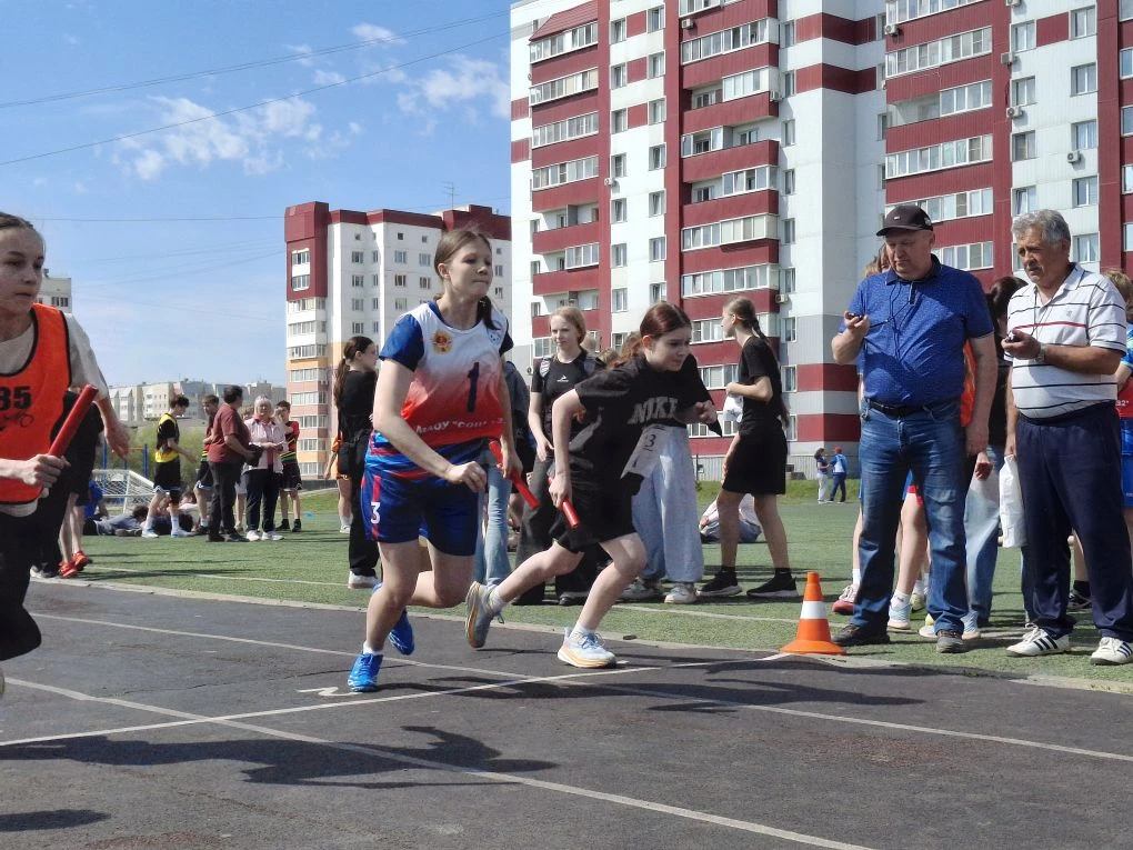 Наши ребята на муниципальном этапе "Президентских состязаний" 💪