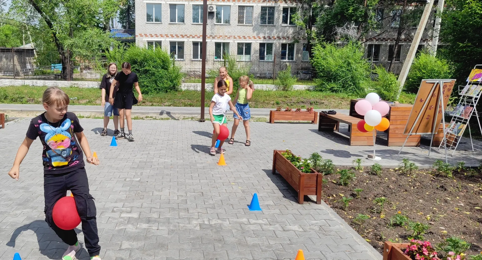 💫 2 июля на территории открытого молодежного пространства, в рамках работы летнего чит...