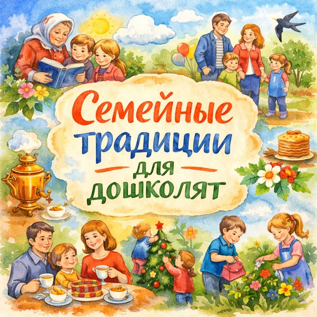 Семейные традиции для дошкольников