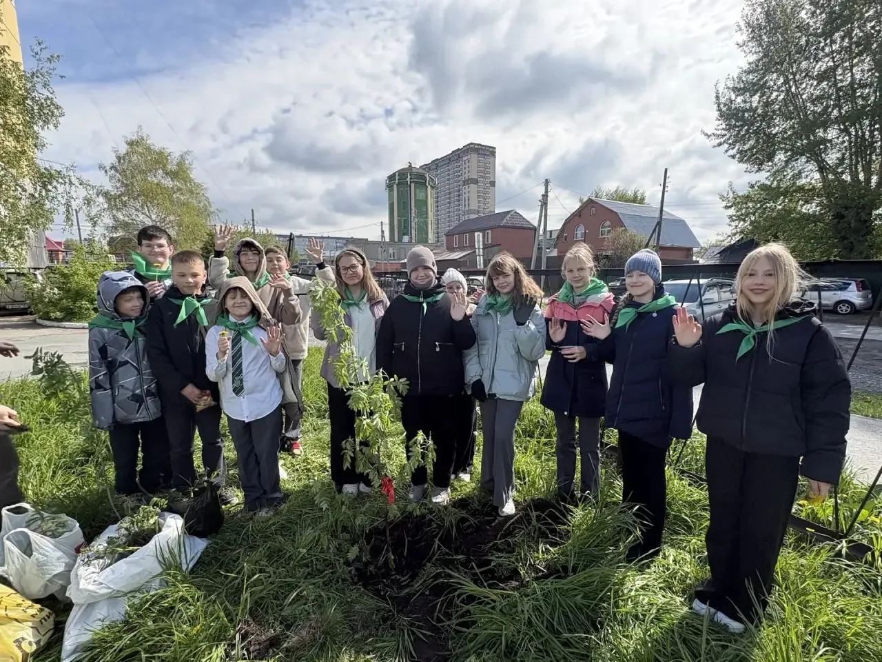 🌱 «Аллея Дружбы через всю Россию» 🇷🇺💚