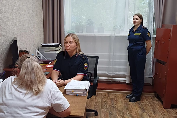 В Шимановском межмуниципальном филиале Уголовно-исполнительной инспекции УФСИН России п...