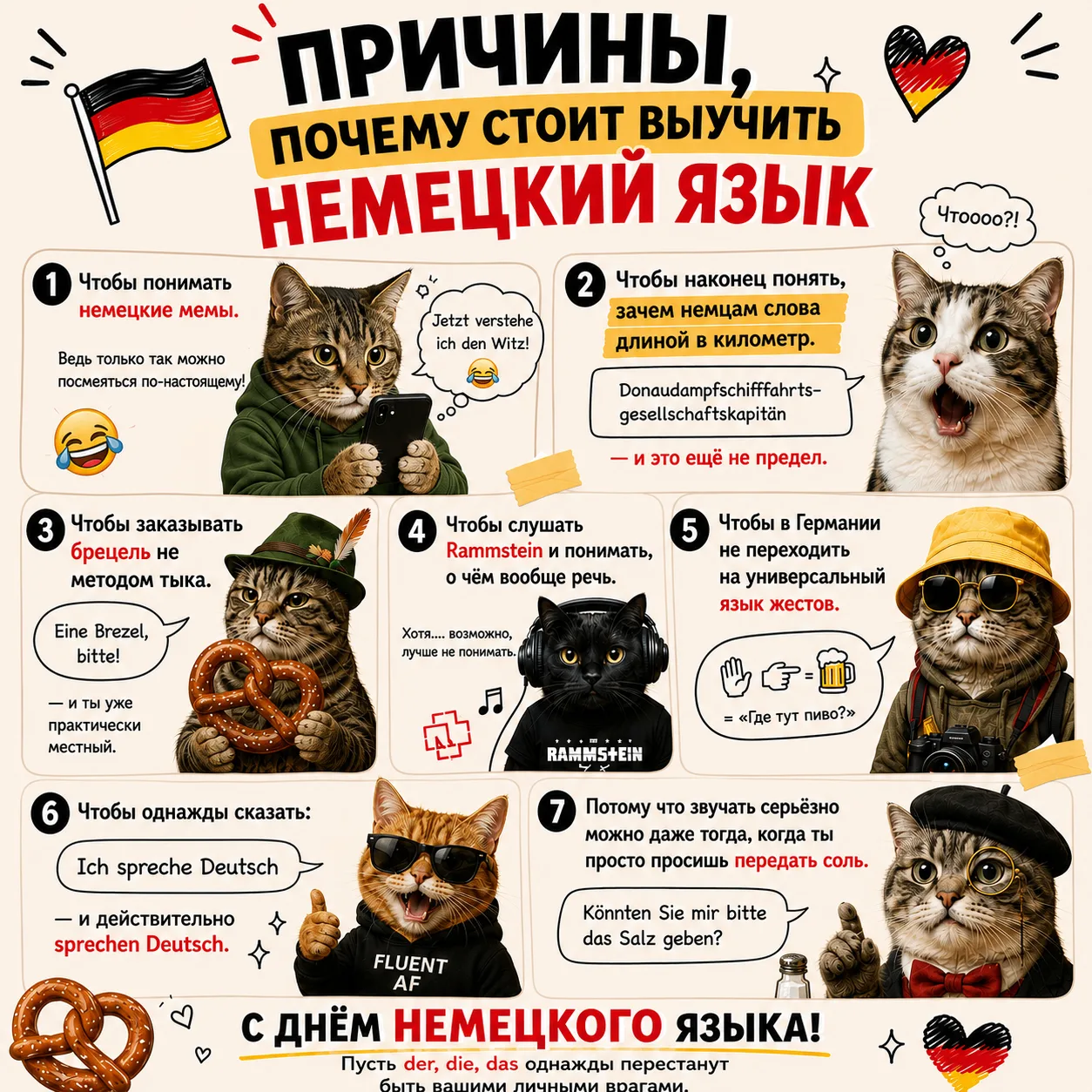 Сегодня отмечается день немецкого языка!