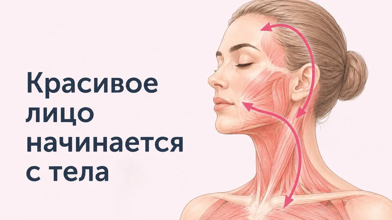 Красивое лицо начинается с тела 💪