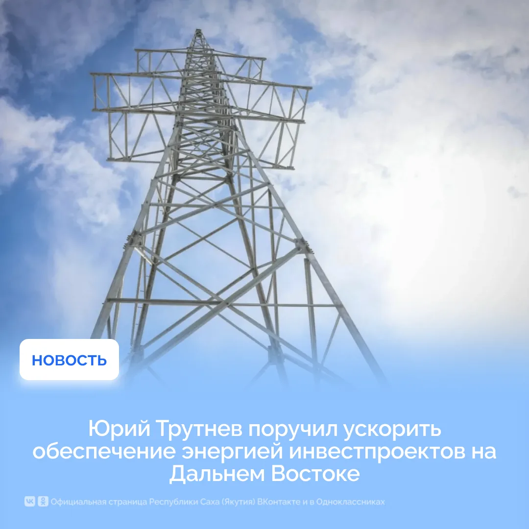 Юрий Трутнев поручил ускорить обеспечение энергией инвестпроектов на Дальнем Востоке

Заместитель Пр