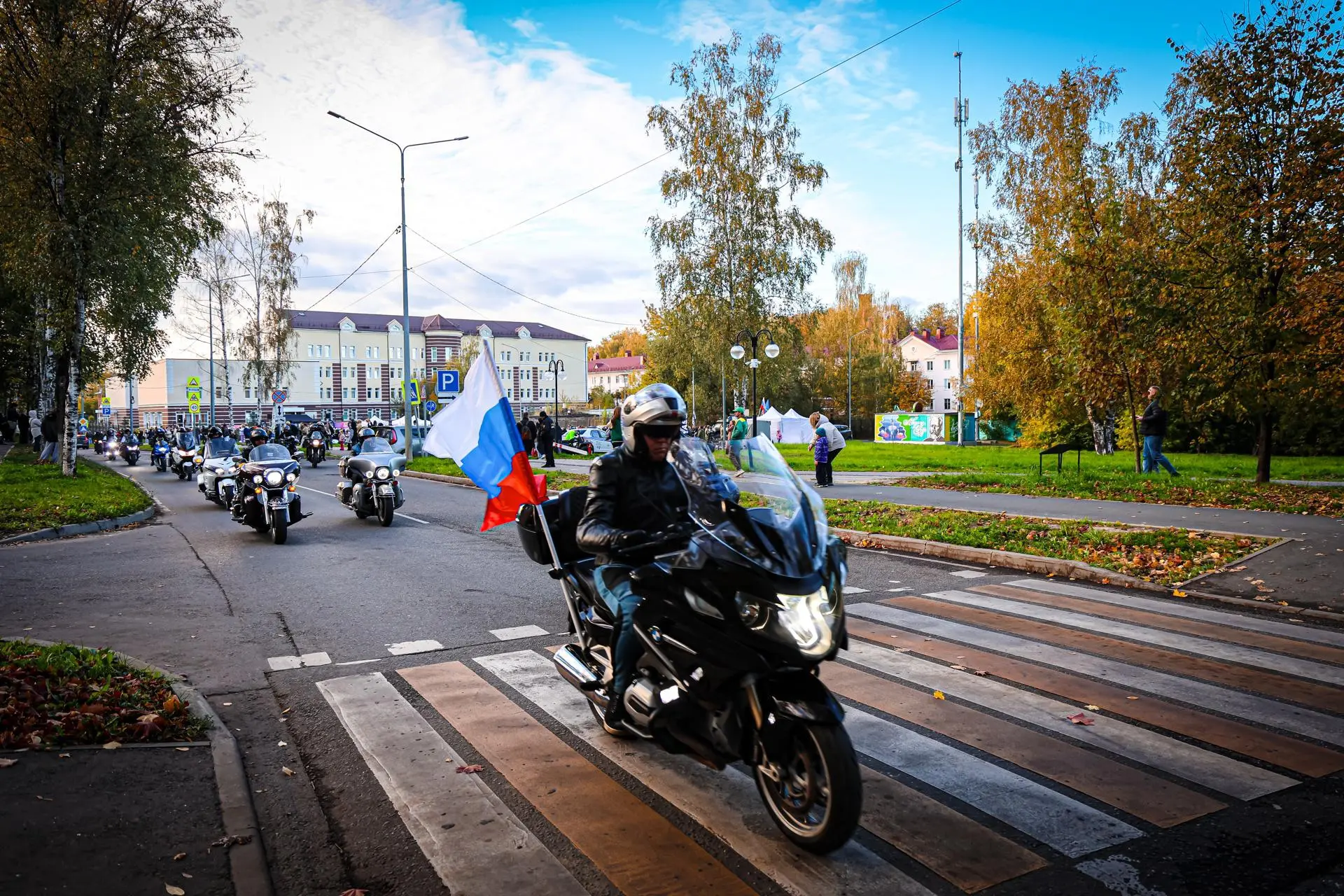 В городском округе Клин состоялось закрытие мотосезона.