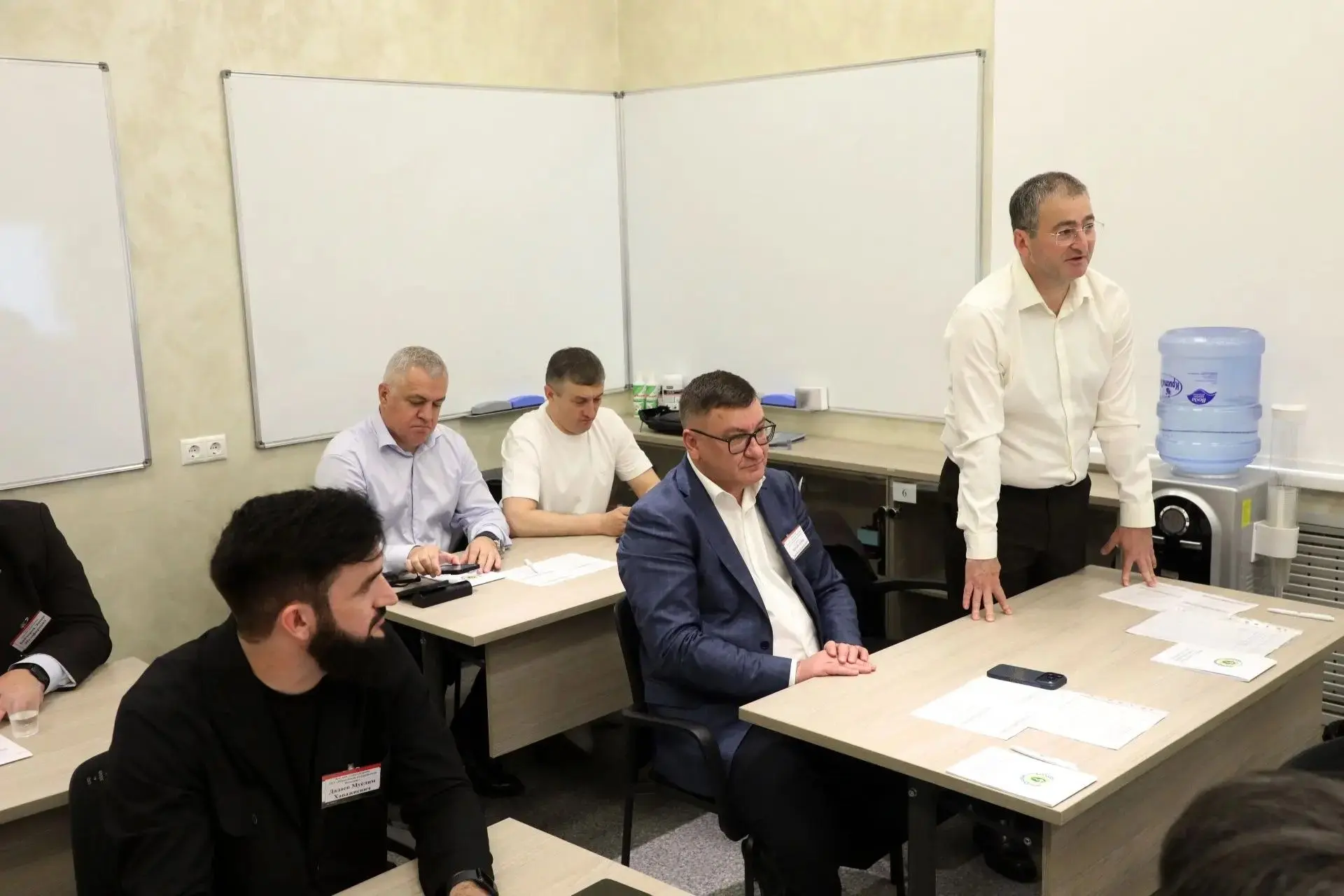 Главный врач ГАУЗ СК «Ессентукская ГСП» Федор Павлович Афанасов принимает участие в фед...
