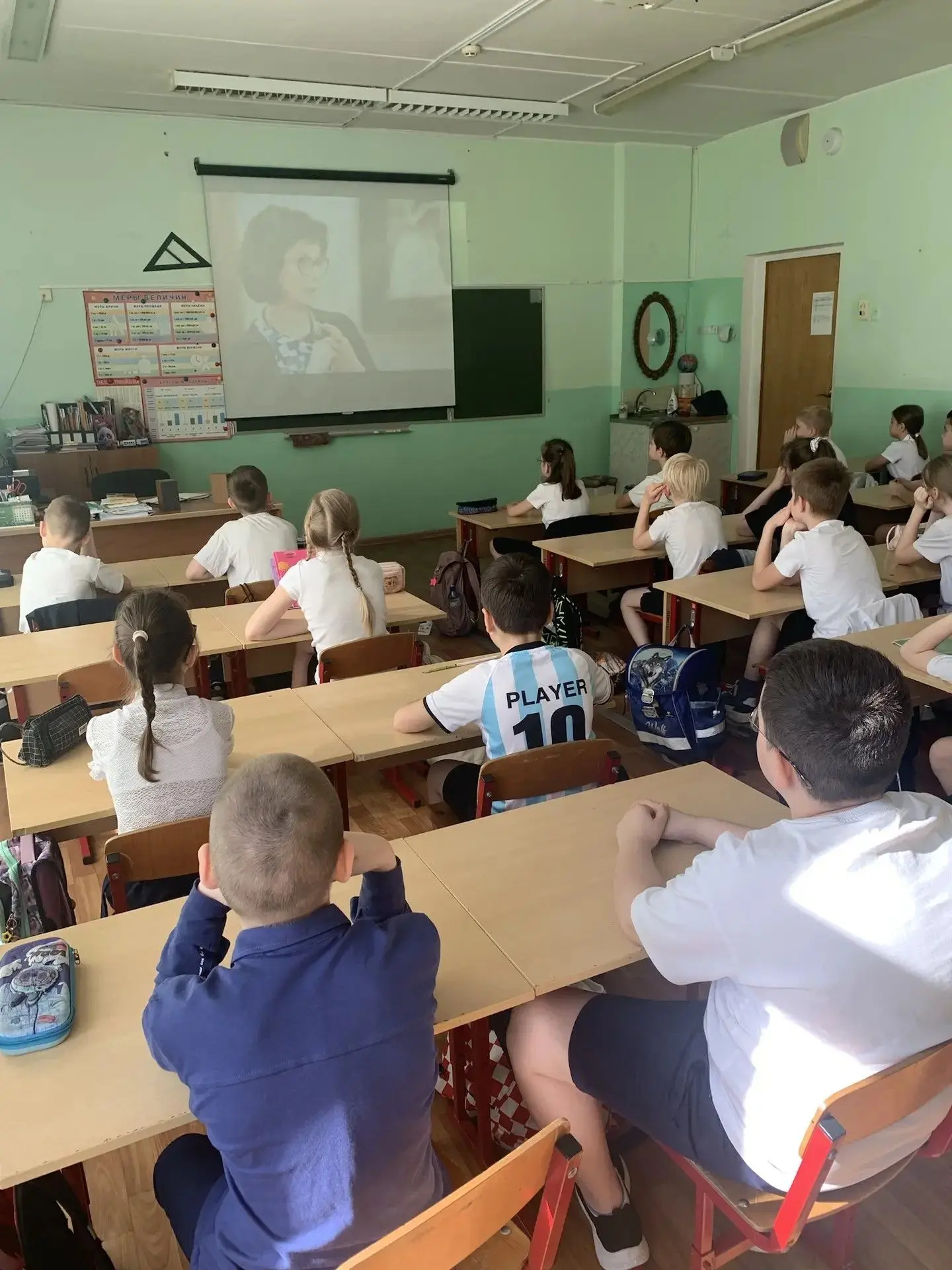 На этой неделе занятие цикла «Разговоры о важном» был посвящён традиционным ценностям, которые форми