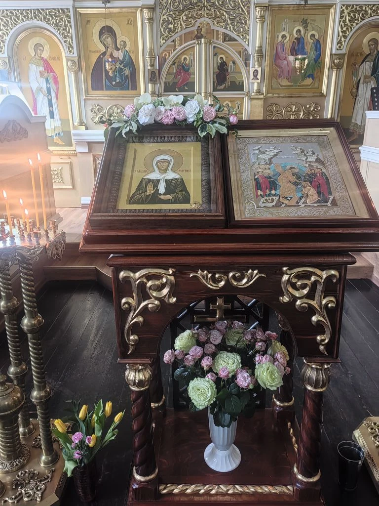 💮 Тропарь святой блаженной Матроне: